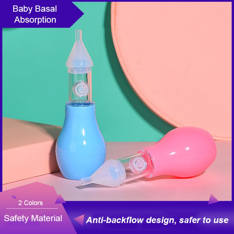 Infant Nasal Aspirator – Manual Silicone Pump Mucus Cleaner
