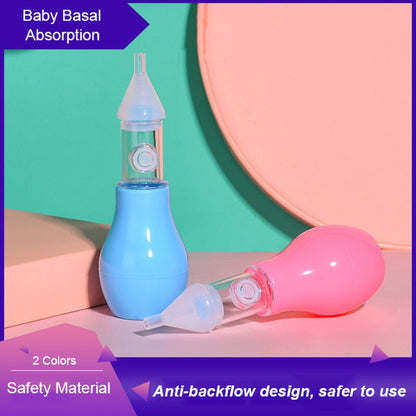 Infant Nasal Aspirator – Manual Silicone Pump Mucus Cleaner