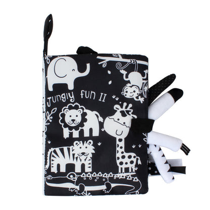 Baby Cloth Book – 3D Washable Soft Book for Toddlers, Tear-Resistant Learning Toy