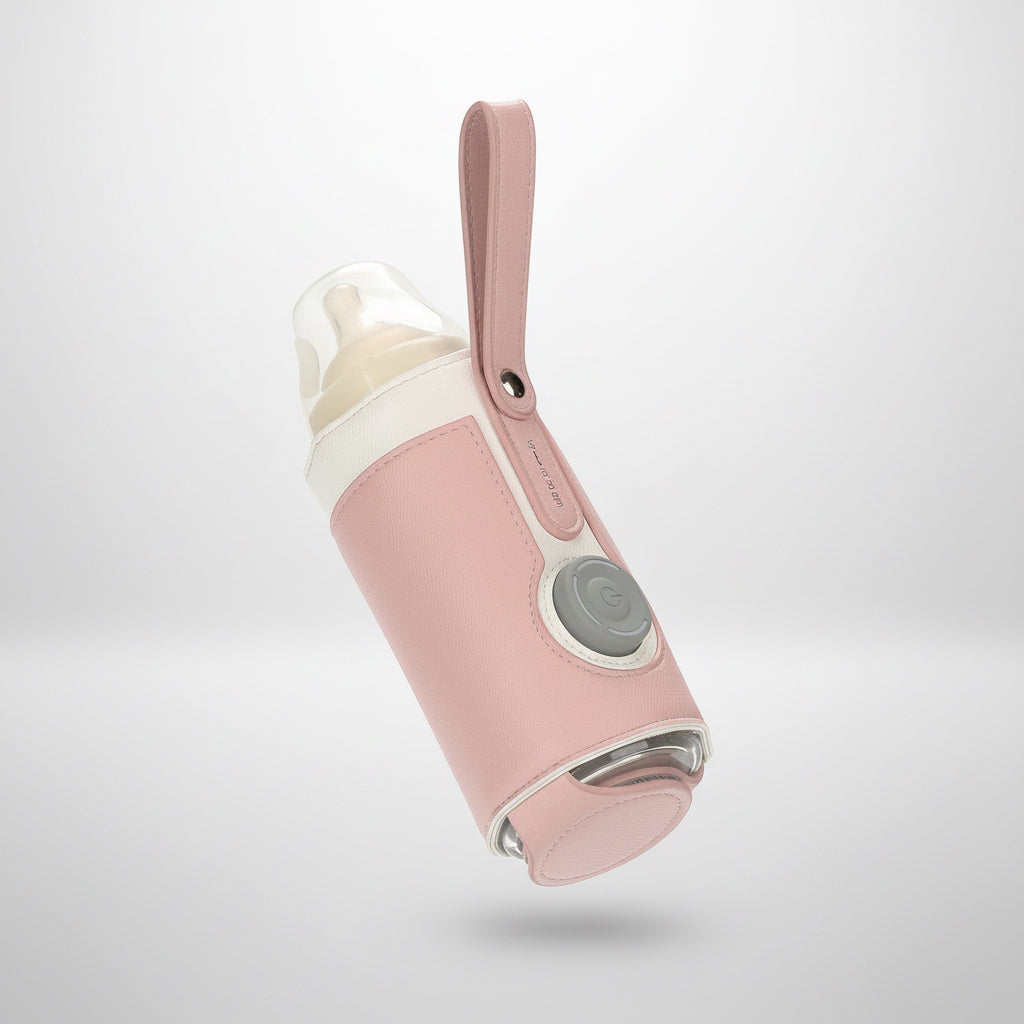 Portable Baby Bottle Warmer – Adjustable Heating Milk Bag for Travel & Car Use
