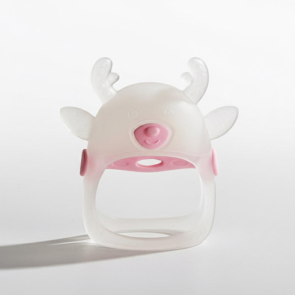 Baby Silicone Teether – Deer Glove Hand Teething Toy