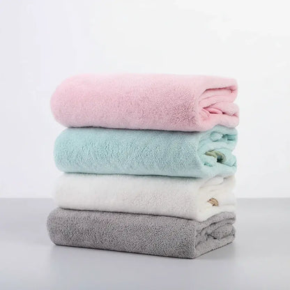 Baby Hooded Bath Towel – Soft Poncho Fleece Infant Towel Blanket