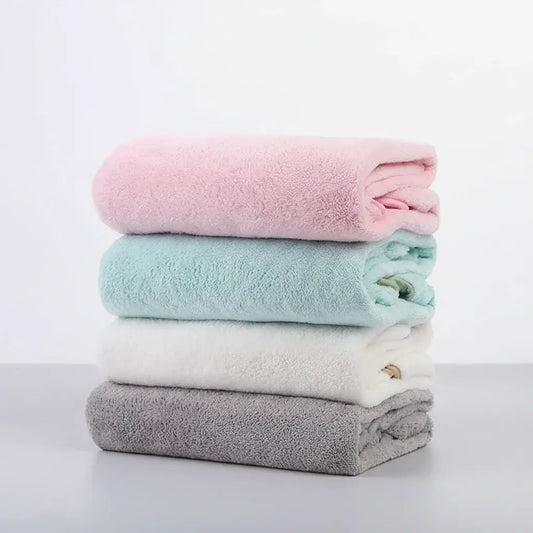 Baby Hooded Bath Towel – Soft Poncho Fleece Infant Towel Blanket