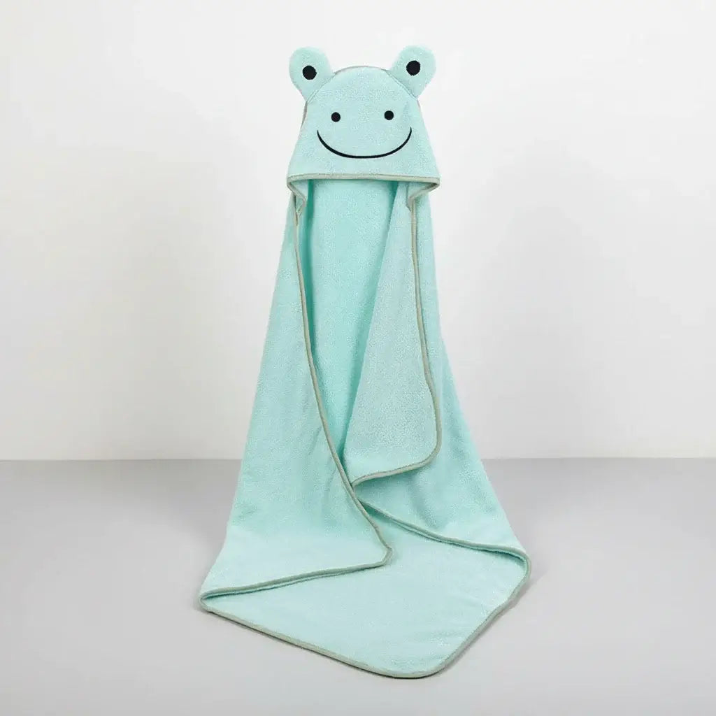 Baby Hooded Bath Towel – Soft Poncho Fleece Infant Towel Blanket