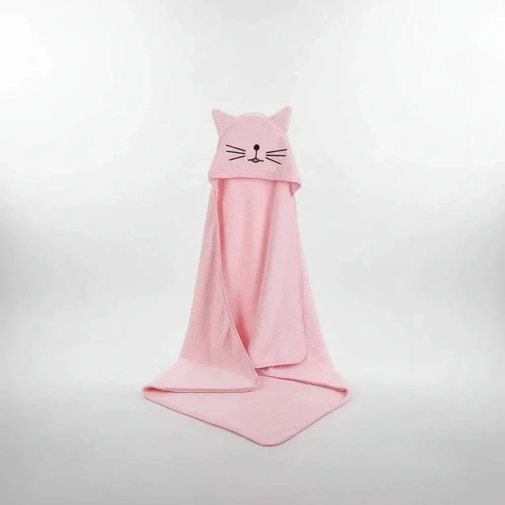 Baby Hooded Bath Towel – Soft Poncho Fleece Infant Towel Blanket