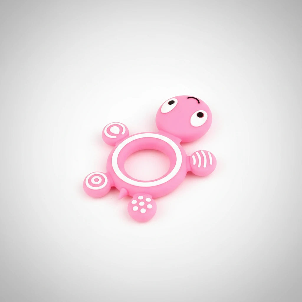 Turtle Silicone Teether – BPA-Free Baby Teething Necklace Pendant