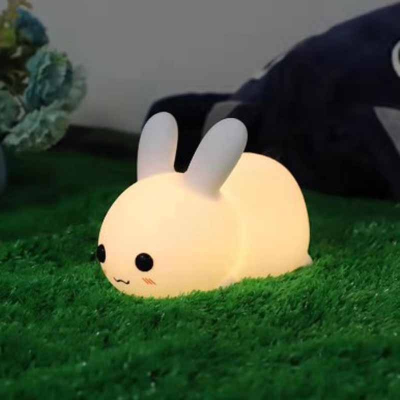Rabbit Night Light – Dimmable USB Rechargeable Lamp