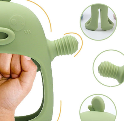Baby Silicone Teether – Soothing Teething Toy for Infants