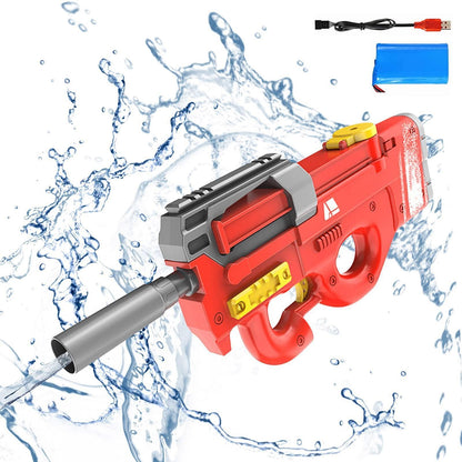 P90 Electric Water Gun – Large Capacity Outdoor Summer Toy for Kids & Adults