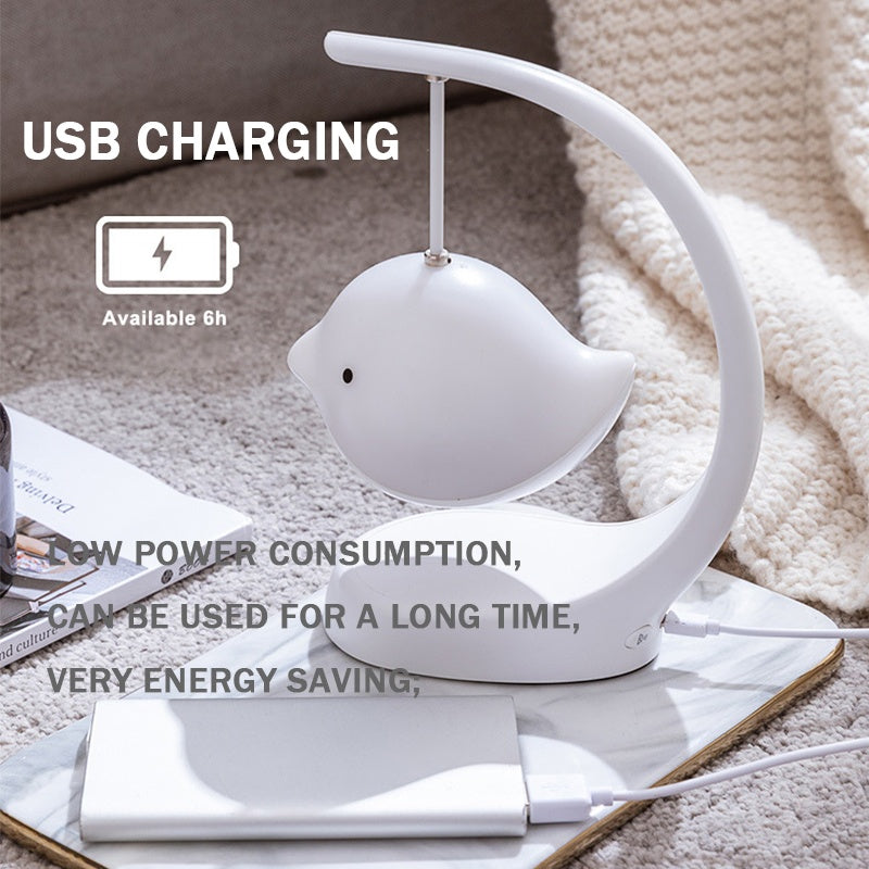 USB Baby Sound Machine – Multi-Color Dimmable Bird Lamp