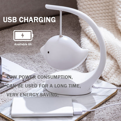 USB Baby Sound Machine – Multi-Color Dimmable Bird Lamp
