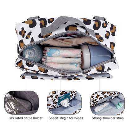 Waterproof Diaper Bag – Polyester Sling Bag for Mom & Baby
