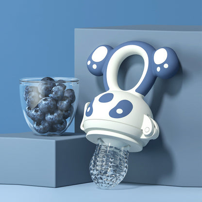 Baby Food Feeder Pacifier – Dual-Purpose Teething & Feeding Feeder