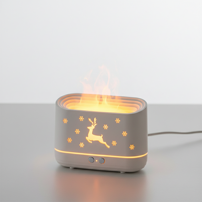 Elk Flame Diffuser Lamp Humidifier