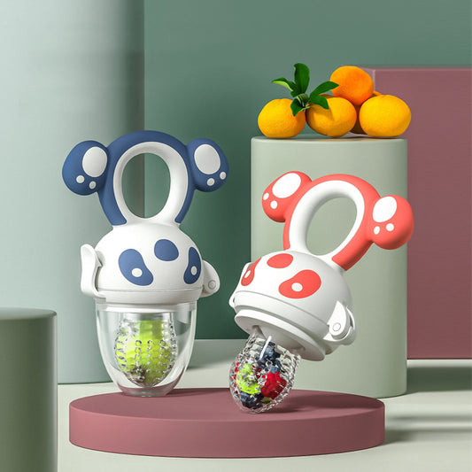 Baby Food Feeder Pacifier – Dual-Purpose Teething & Feeding Feeder