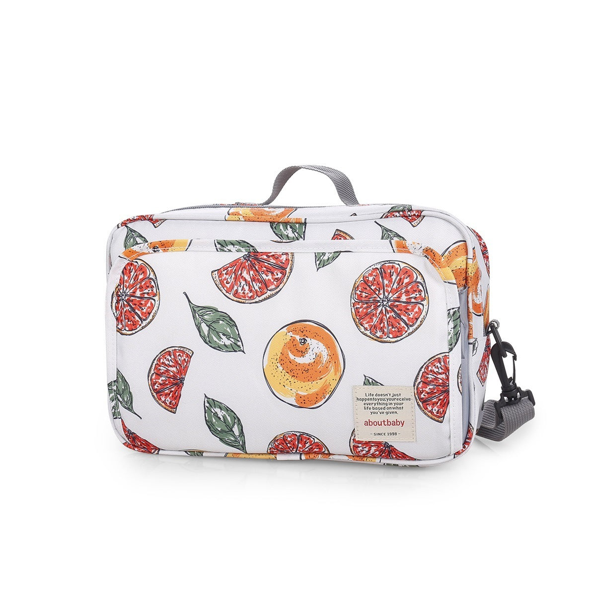 Waterproof Diaper Bag – Polyester Sling Bag for Mom & Baby