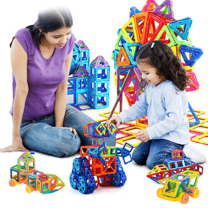 Magnetic Building Blocks – DIY Construction Set for Kids Creative Designer Toys